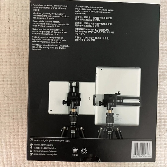 Joby GripTight Mount PRO for any Tablet NWT - Picture 3 of 8